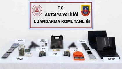 Antalyada uyuşturucu operasyonu