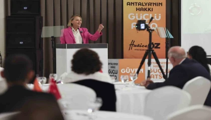 ATSO adayı Hatice Öz: Antalya geleceği kuran şehir olmalı