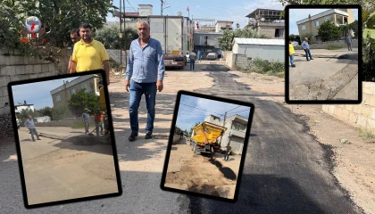 BAŞKAN PAÇ, ALTYAPI ÇALIŞMALARINI YERİNDE İNCELEDİ