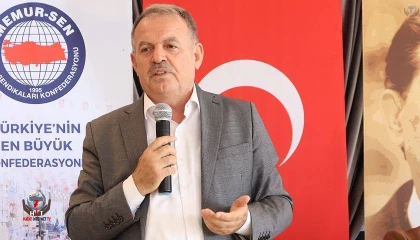 BAYRAKDAR: MEMUR-SEN AVANTAJI BÜYÜYOR