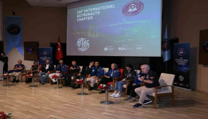 Dünyanın dört bir yanından astronotlar IAC 2026 için Türkiyede buluştu