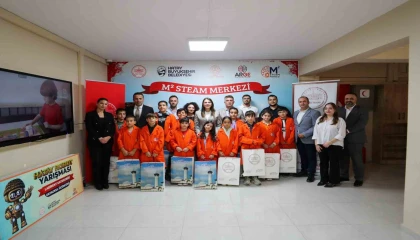 Hatayda çocuklara robotik kodlama ve tasarım eğitimi verildi