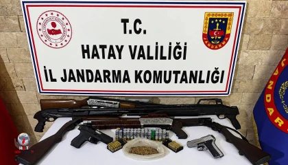 Hatay’da kuru sıkı tabancaları gerçek silaha dönüştürüp satan şahıs yakalandı