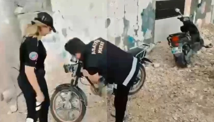 Hatayda motosiklet tamircilerine yönelik denetim yapıldı