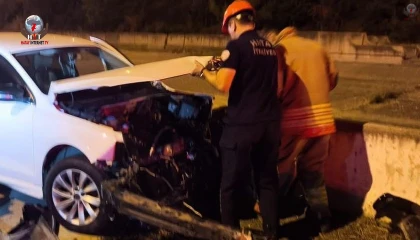 İskenderunda trafik kazası: 1 yaralı