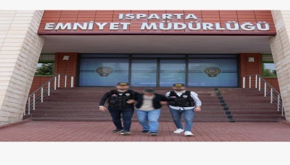Ispartada 10 yıl 8 ay hapis cezası ile aranan şahıs yakalandı