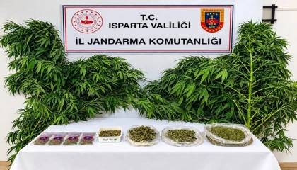 Ispartada uyuşturucu operasyonlarında 62 şüpheli yakalandı