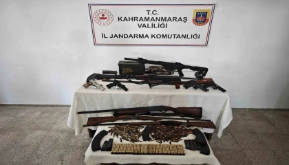 Kahramanmaraş merkezli silah ticareti operasyonunda 3 şüpheli tutuklandı