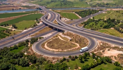 Kahramanmaraşta Kuzey Çevre Yolu batı girişi hızla yükseliyor