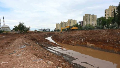 Kepezde sel kabusu tarih oluyor: Ay Deresinde 2 kilometrelik güvenlik harekatı