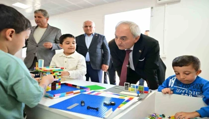 Mavi Dünya Parkı özel çocuklara destek oluyor