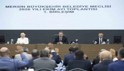 Mersin Büyükşehir Belediyesinde başkan vekili seçimi yarın yapılacak