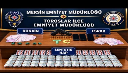 Mersinde torbacı operasyonu: 4 tutuklama
