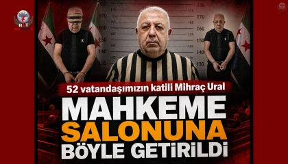 Mihraç Ural, mahkeme salonuna böyle getirildi