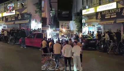 Nişanda başlayan sözlü tartışma sandalyelerin havada uçuştuğu kavgaya dönüştü