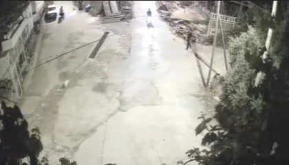 Önce motosikletle kovaladılar sonra köpeği çaldılar