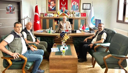 ORMAN BÖLGE MÜDÜRÜ GÜNAY’DAN HASSA BELEDİYESİNE ZİYARET