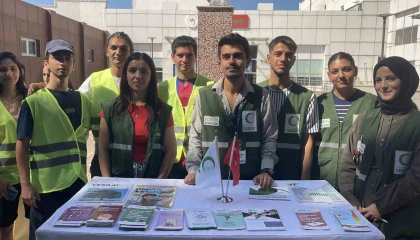 Osmaniyede üniversite öğrencilerinden bağımlılığa karşı farkındalık yürüyüşü