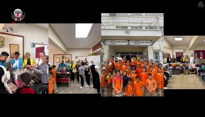 SEVGİ VE ŞEFKATE MUHTAÇ ÇOCUKLARI KORUMA DERNEĞİ ÖĞRENCİLERİ SEVİNDİRDİ