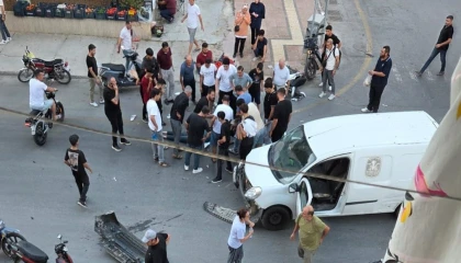 Tarsustaki kazada ağır yaralanan motosiklet sürücüsü yaşam mücadelesini kaybetti