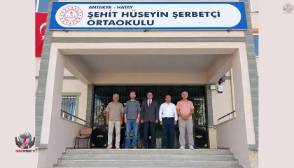 TECİMEN, KENDİ BİNASINDA EĞİTİME BAŞLAYAN OKULU ZİYARET ETTİ