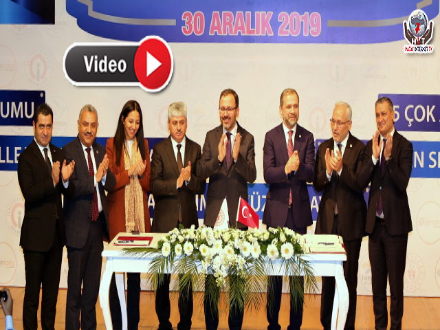 Bakan Kasapoğlu, Hatay'ın İskenderun İlçesine 19 Spor Tesisi Yapılacağı Müjdesini Verdi