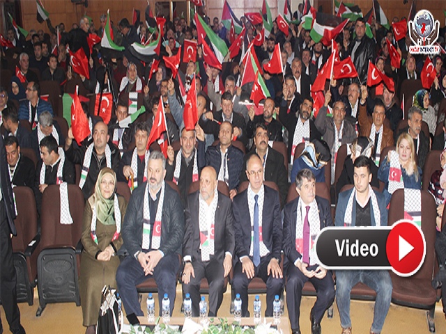 Hatay’da 'Kudüs İçin Ayaktayız, Filistin İçin Buradayız' Programı Düzenlendi