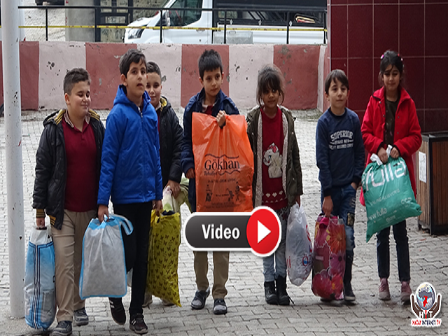 İlkokul Öğrencilerinden İdlib’e Kışlık Kıyafet Yardımı