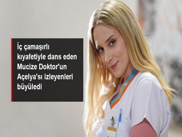 Evinin bahçesinde dans etti