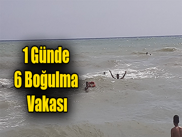 Hatay’da 1 Günde 6 Boğulma Vakası