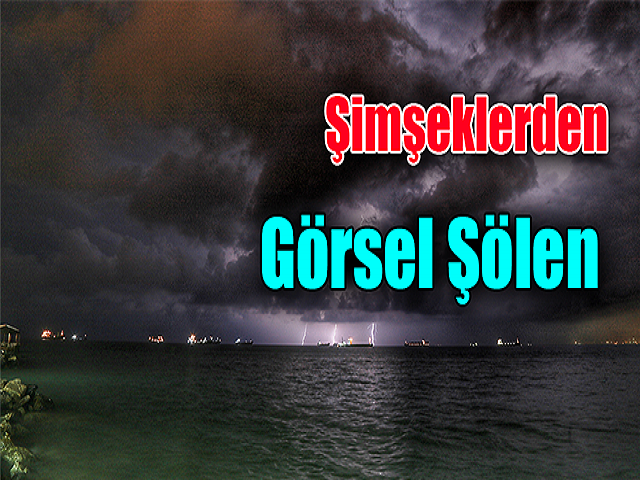 Şimşeklerden Görsel Şölen