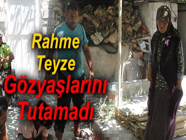 Hatay Emniyetinin Kurban Hediyesini Gözyaşlarıyla Kestirdi