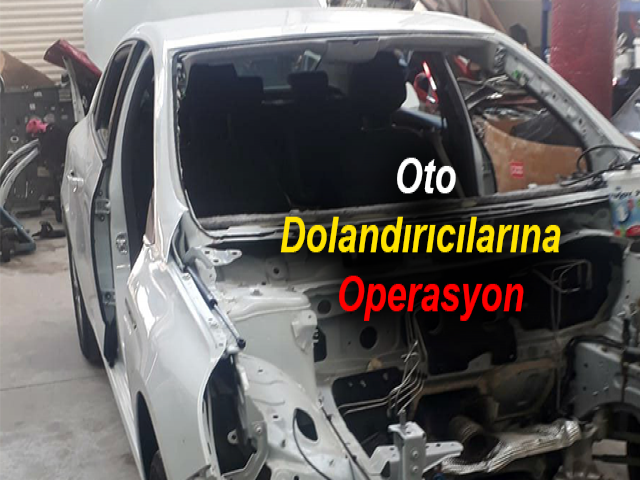 Oto Dolandırıcılarına Hatay'da Eş Zamanlı Operasyon