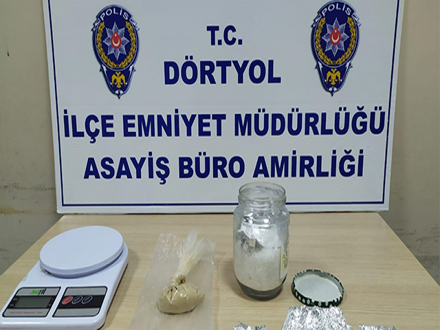 Hatay’da Uyuşturucu Operasyonu 3 Kişi Gözaltı