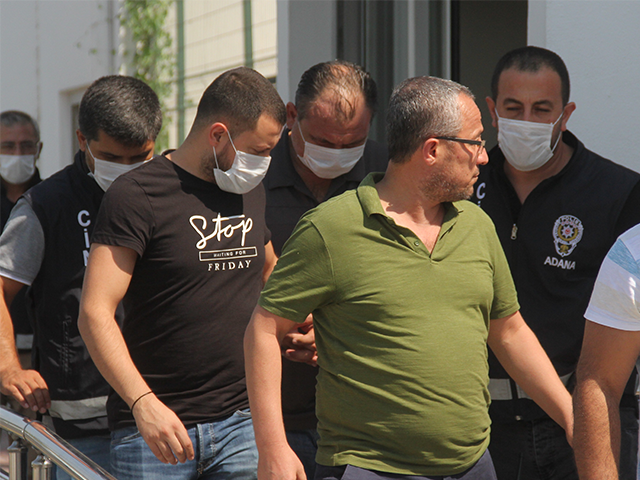 Katil zanlısı vali yardımcısı adliyeye sevk edildi