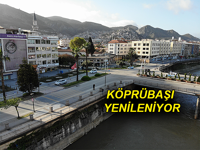 ANTAKYA KÖPRÜBAŞI YENİLENİYOR