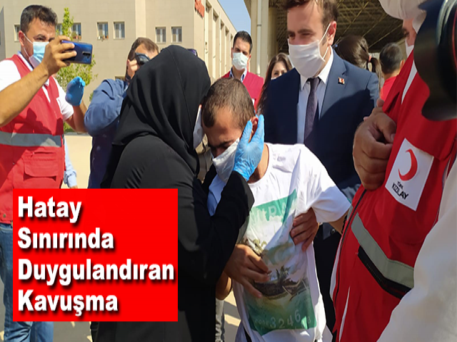 Hatay Sınırında Duygulandıran Kavuşma