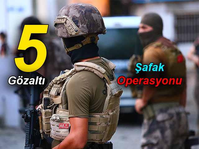 Hatay'’da Suç Örgütlerine Şafak Operasyonu