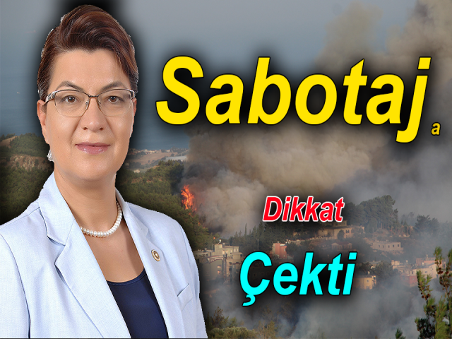 CHP’li Şahin Sabotaja Dikkat Çekti