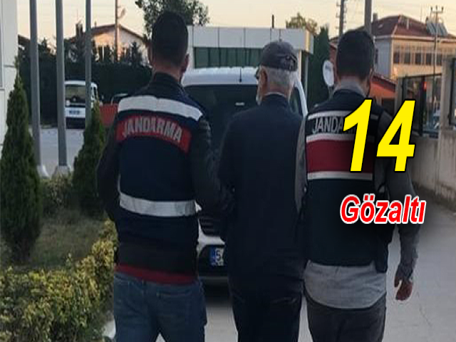 Hatay'da Eş Zamanlı FETÖ/PDY Operasyonunda 14 gözaltı