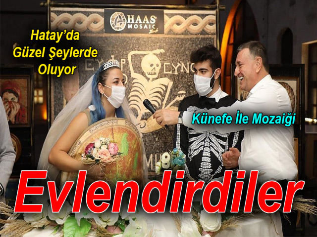 Hatayda Künefe İle Mozaiği Evlendirdiler
