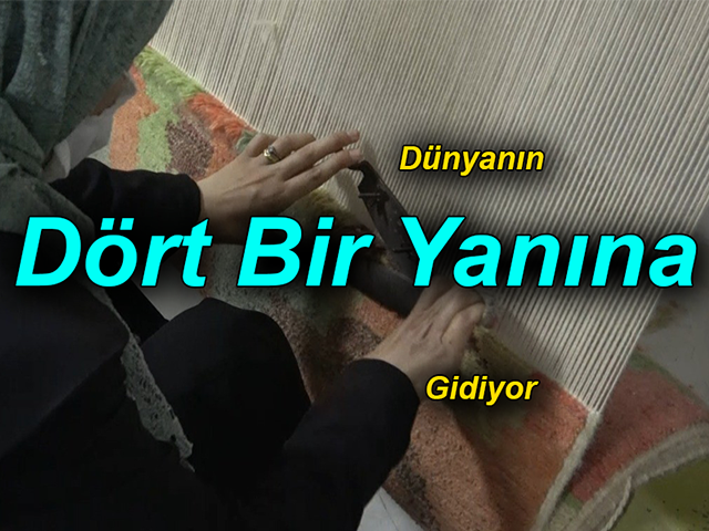 Hatay'ın O İlçesinde Üretilen Halılar Dünyanın Dört Bir Yanına Gidiyor