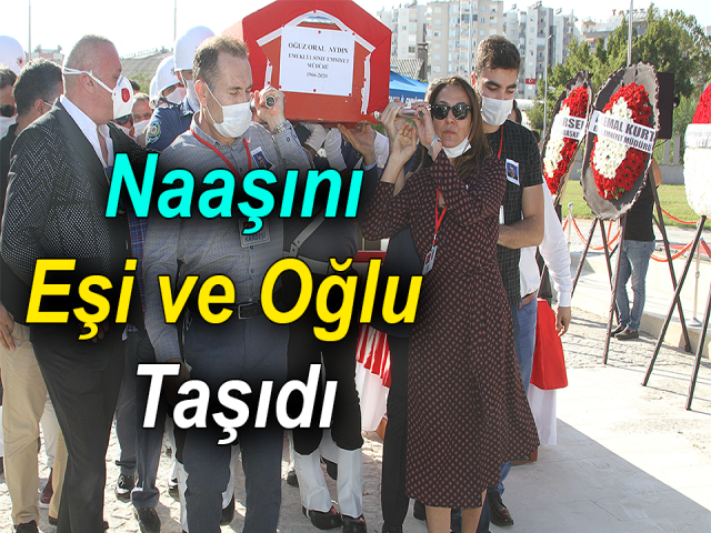 Hatay'lı Emniyet Müdürünün Naaşını Eşi ve Oğlu Taşıdı