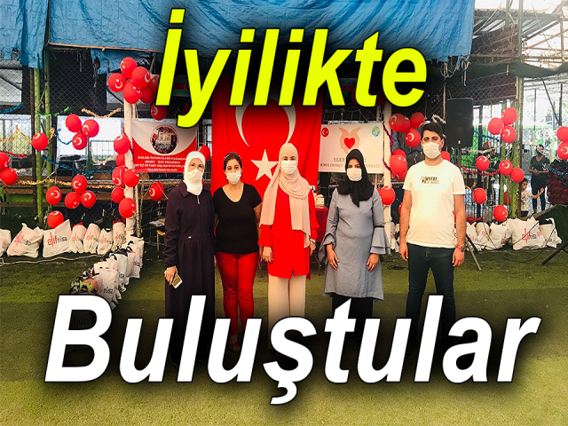 İyilikte Buluşup, Çocuklara Mont Hediye Ettiler