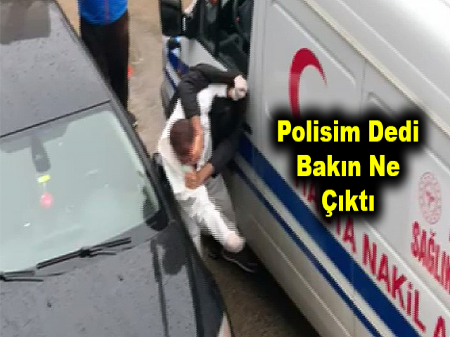 Ambulans şoförünü darp eden şahıs yakalandı