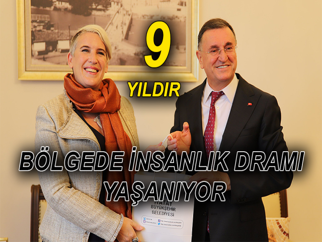 BÖLGEDE 9 YILDIR İNSANLIK DRAMI YAŞANIYOR