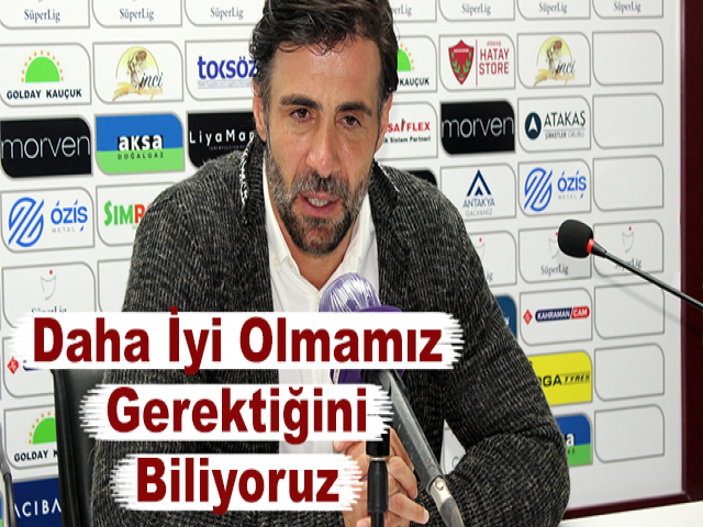 Hatayspor - D.G. Sivasspor Maçının Ardından
