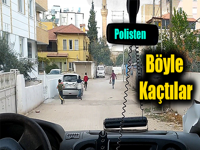 Hatay'da Kısıtlamada Polisi Gören Çocuklar Böyle Kaçtı