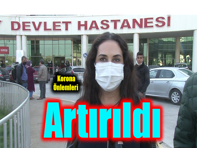  Hatay’da korona önlemleri artırıldı