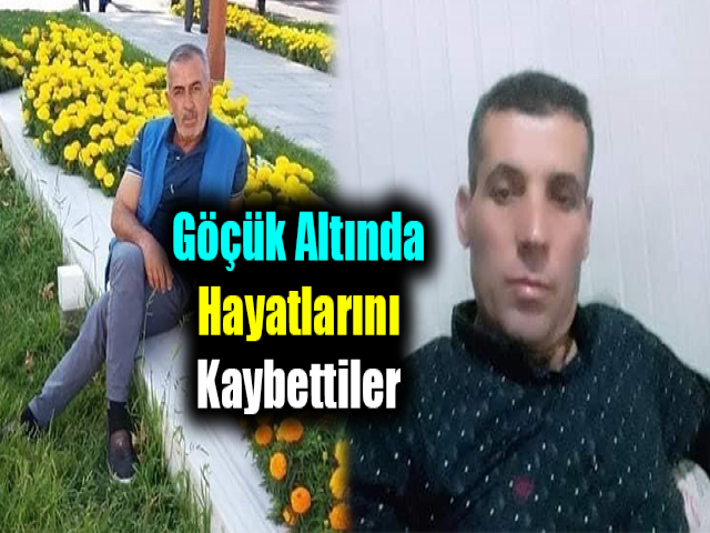 Hatay'lı 2 İşçi Göçük Altında Hayatını Kaybetti